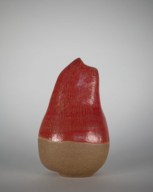 Red on Red - Tall Vessel