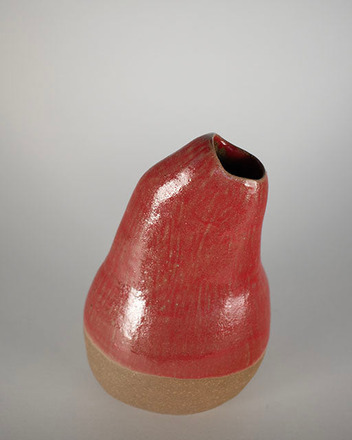 Red on Red - Tall Vessel